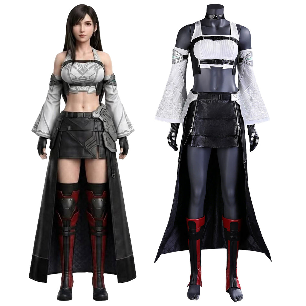 Final Fantasy 7 Revelation FF7RE Tifa Lockhart Premium Edition Cosplay Costume