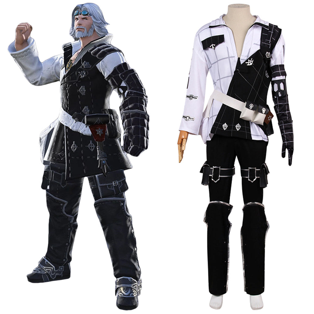 Final Fantasy XIV Cid Garlond Cosplay Costume