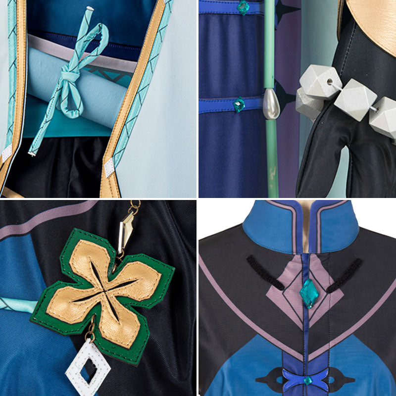 Genshin Impact Baishu Cosplay Costume