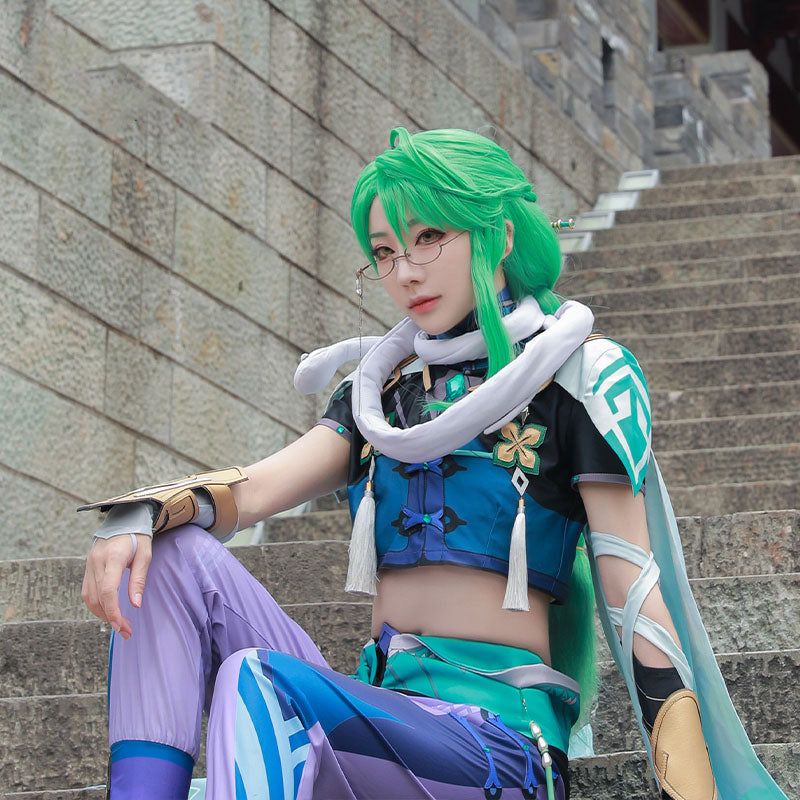 Genshin Impact Baishu Cosplay Costume
