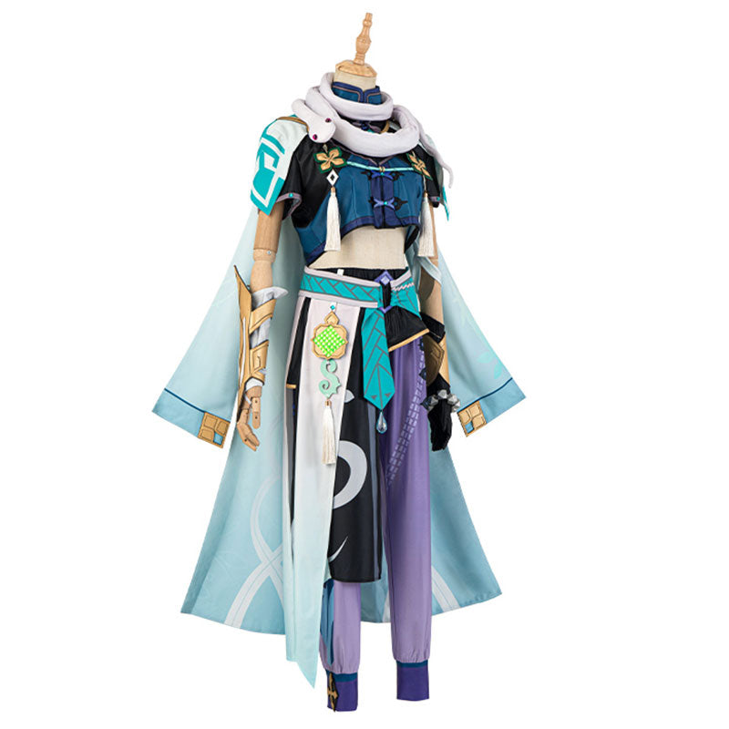 Genshin Impact Baishu Cosplay Costume