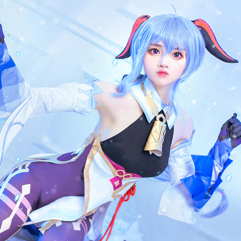 Genshin Impact Ganyu Halloween Cosplay Costume