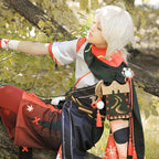 Genshin Impact Kazuha Halloween Cosplay Costume