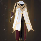 Genshin Impact Aether Male Traveler Cosplay Costume