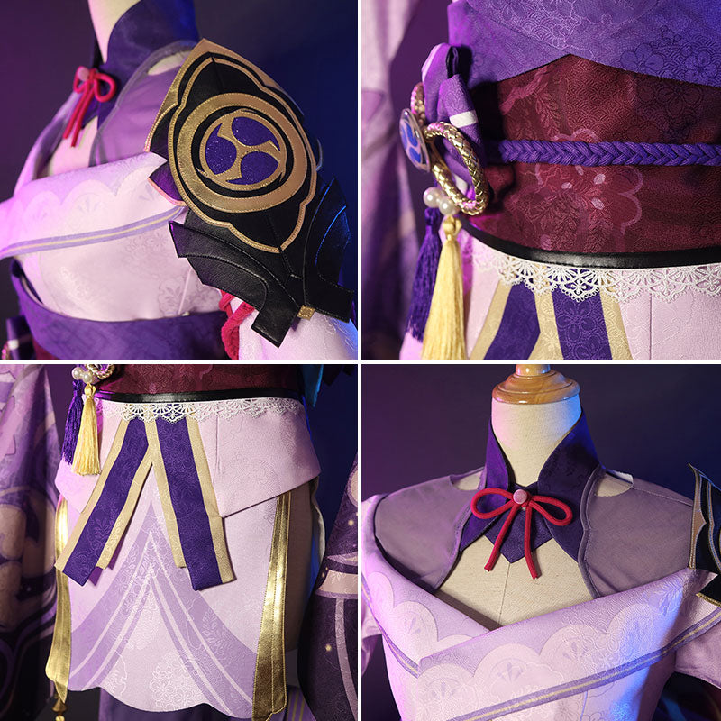 Genshin Impact Raiden Shogun Cosplay Costume