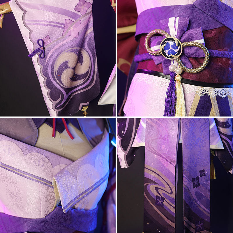 Genshin Impact Raiden Shogun Cosplay Costume