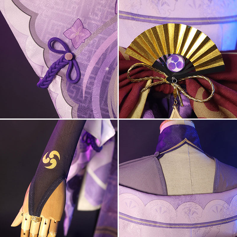 Genshin Impact Raiden Shogun Cosplay Costume