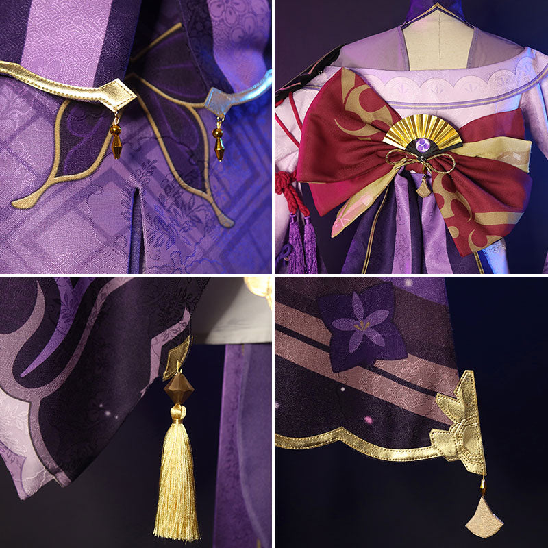 Genshin Impact Raiden Shogun Cosplay Costume
