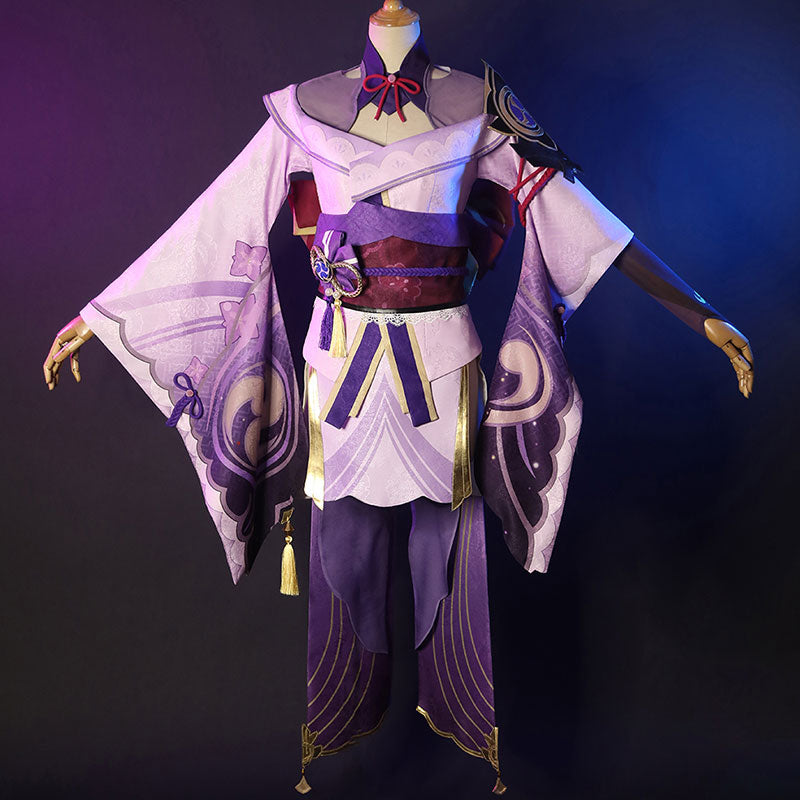 Genshin Impact Raiden Shogun Cosplay Costume
