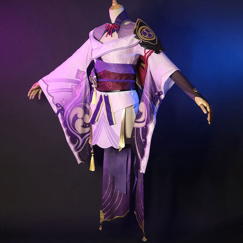 Genshin Impact Raiden Shogun Cosplay Costume