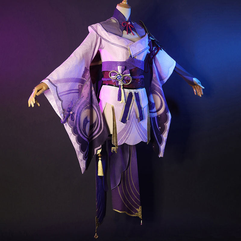Genshin Impact Raiden Shogun Cosplay Costume