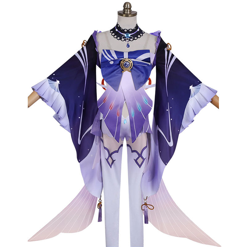 Genshin Impact Sangonomiya Kokomi Halloween Cosplay Costume