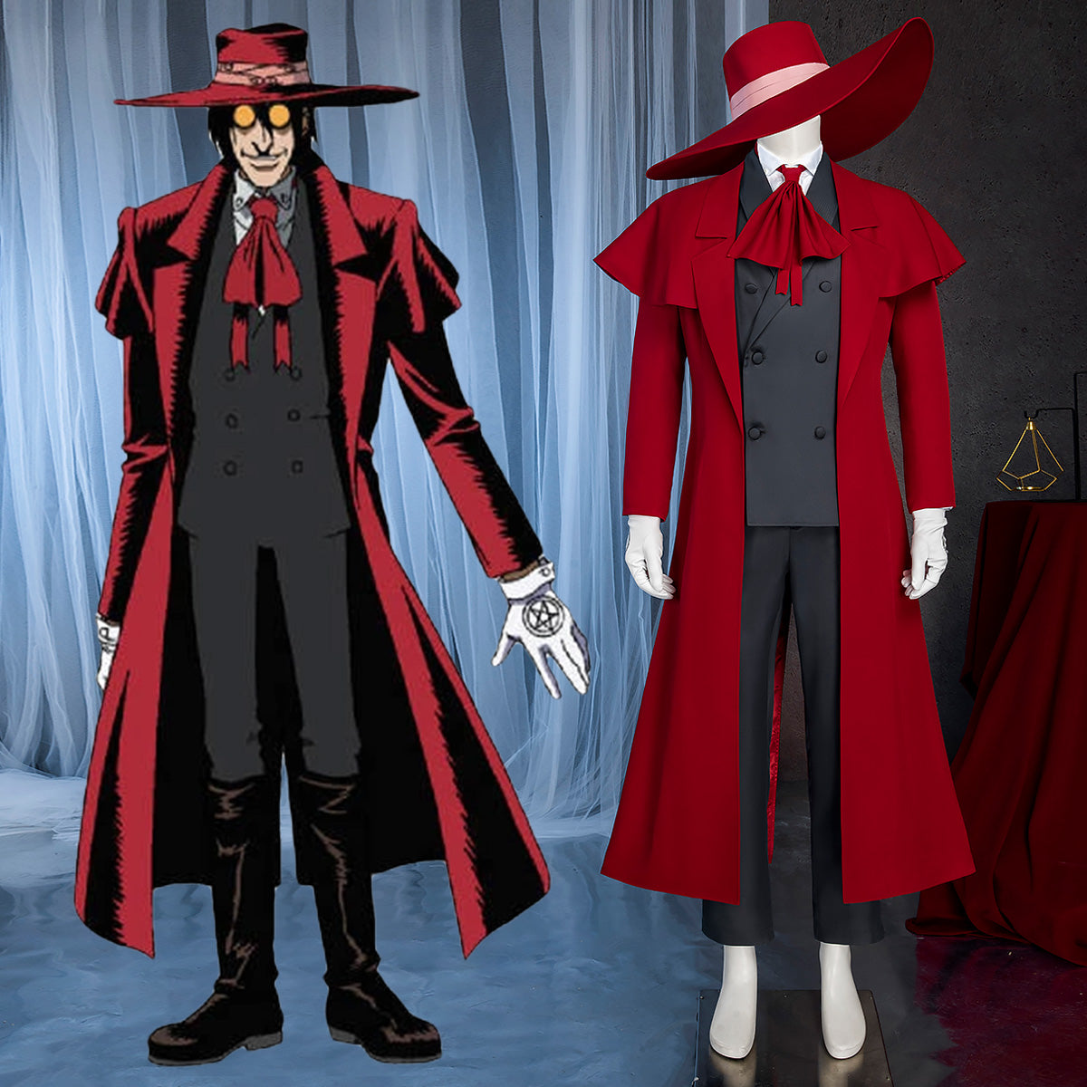Hellsing Alucard Cosplay Costume
