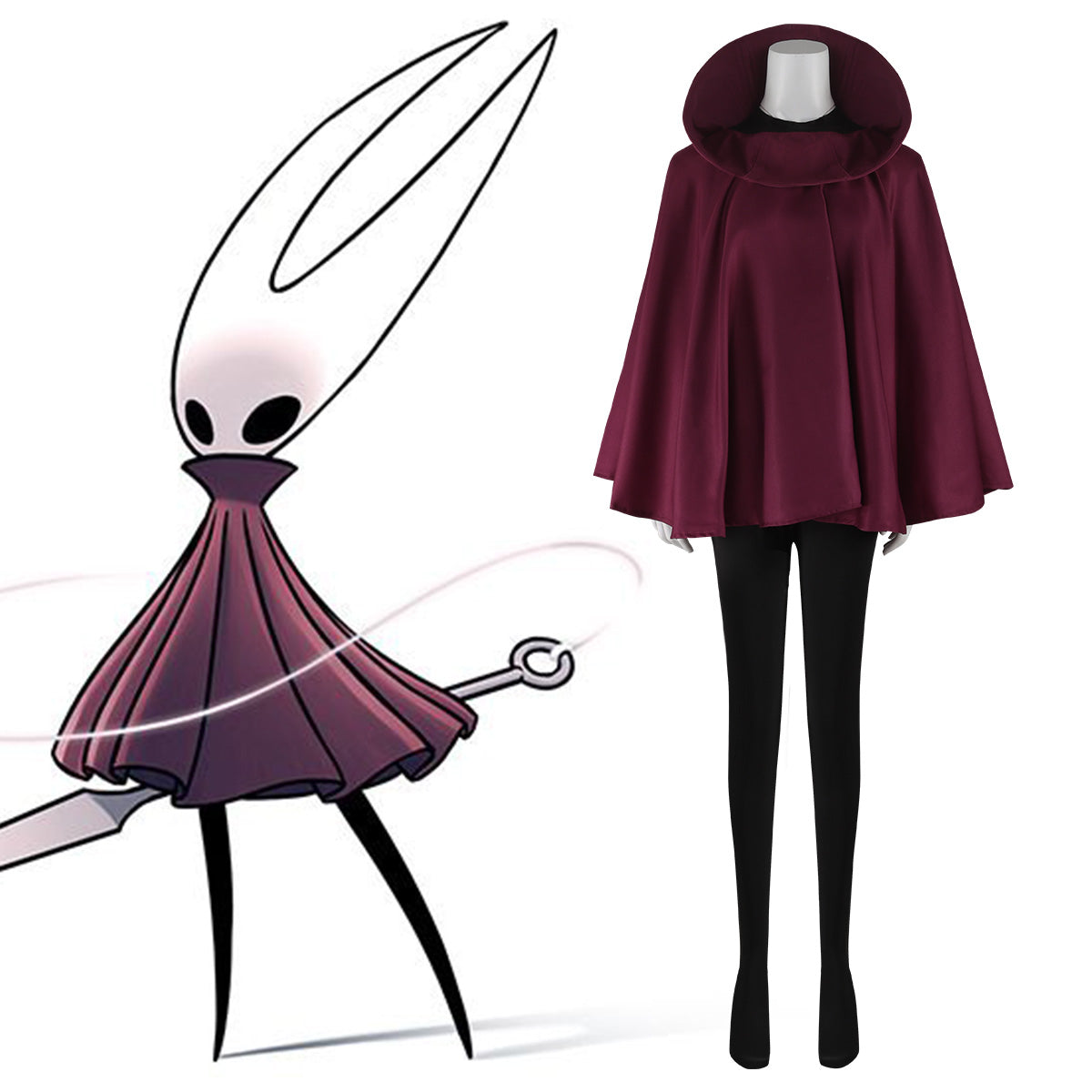 Hollow Knight: Silksong Hornet Cosplay Costume