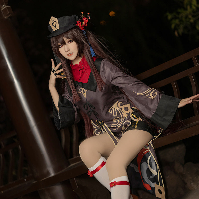 Genshin Impact Hu Tao Cosplay Costume