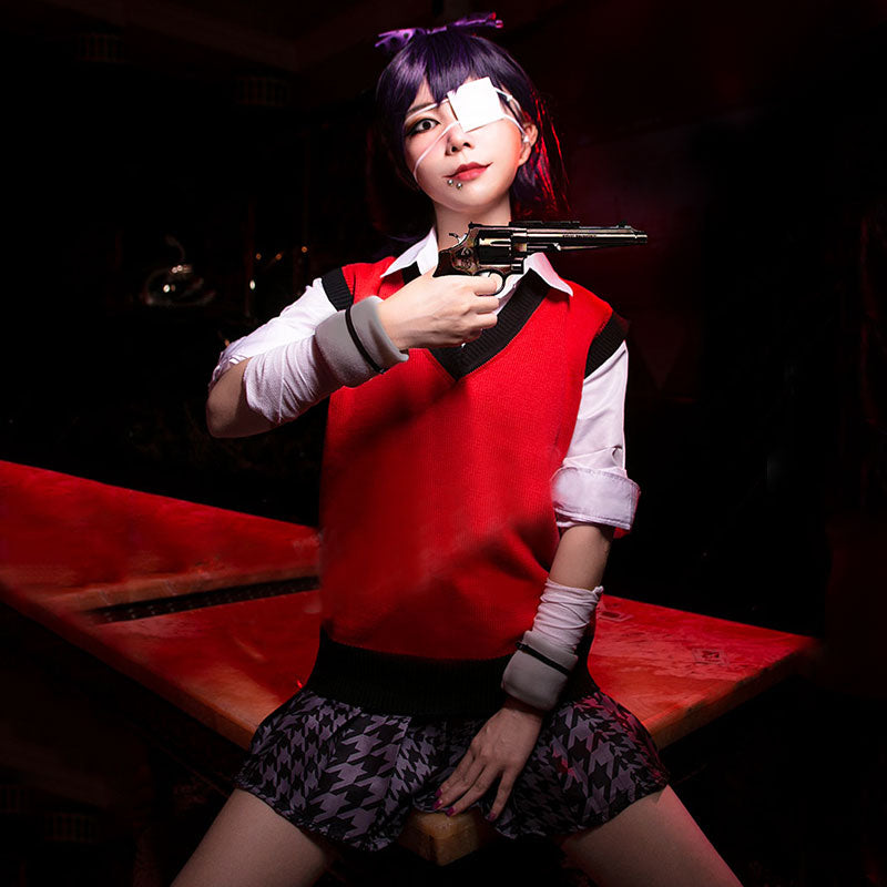 Kakegurui Midari Ikishima Halloween Cosplay Costume