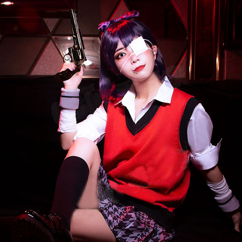 Kakegurui Midari Ikishima Halloween Cosplay Costume