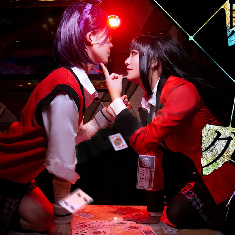 Kakegurui Midari Ikishima Halloween Cosplay Costume
