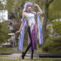 Keqing from Genshin Impact Cheongsam Cosplay Costume