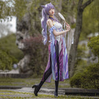 Keqing from Genshin Impact Cheongsam Cosplay Costume