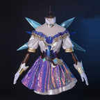 League Of Legends LOL The Starry-Eyed Songstress Seraphine Cosplay Costume