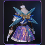 League Of Legends LOL The Starry-Eyed Songstress Seraphine Cosplay Costume