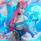 League of Legends LOL Spirit Blossom Ahri Halloween Cosplay Costume