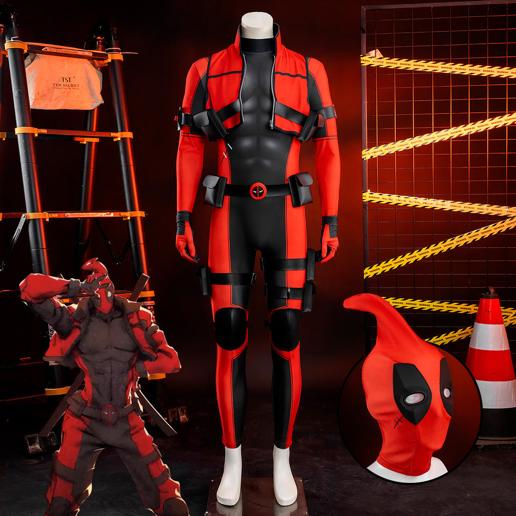 Marvel Rivals Deadpool Cosplay Costume