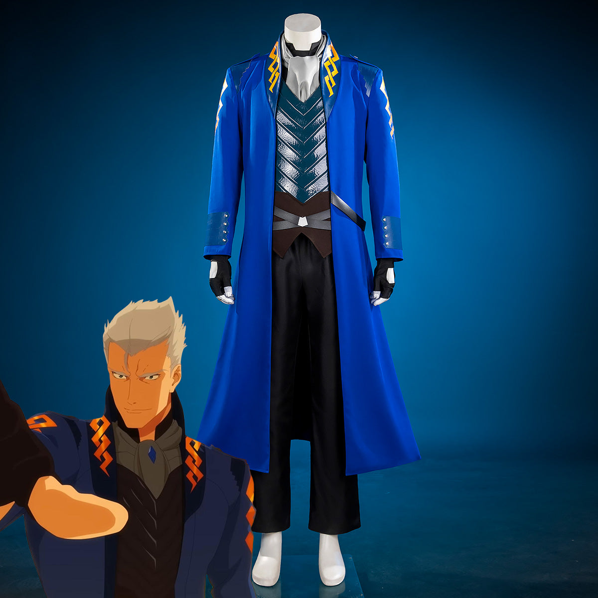 Netflix Devil May Cry Vergil Cosplay Costume