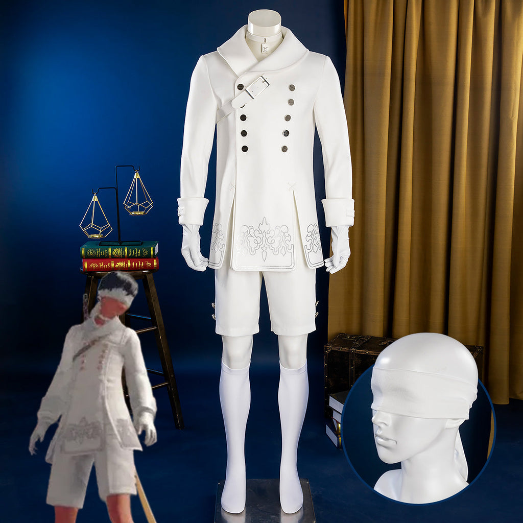 NieR: Automata DLC 9S White Cosplay Costume
