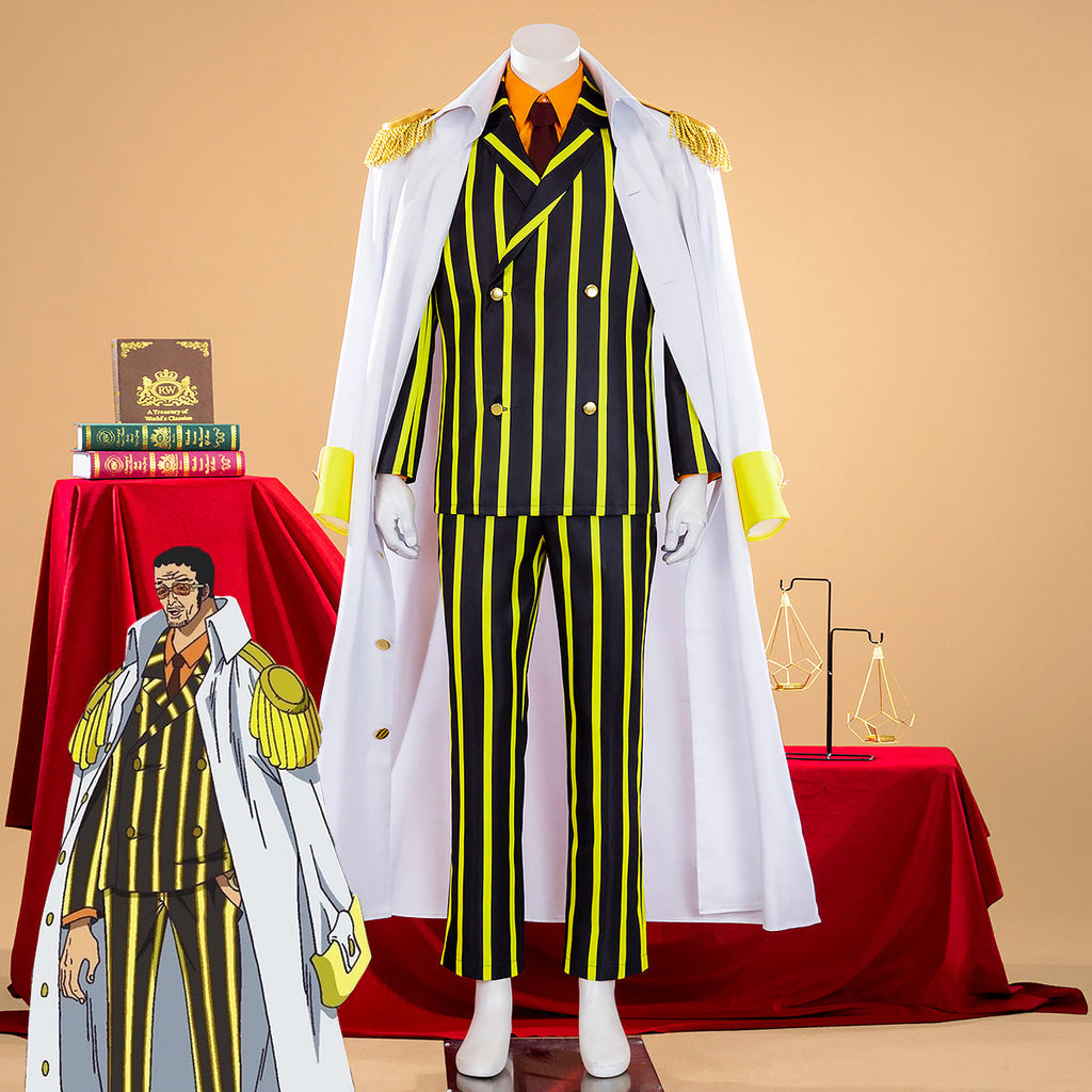 One Piece Egghead Arc Kizaru Borsalino Cosplay Costume