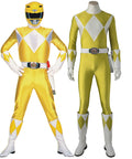 Mighty Morphin Power Rangers Yellow Ranger Cosplay Costume