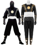 Power Rangers Black Ninja Ranger Black Ninjetti Ranger Cosplay Costume