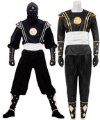 Power Rangers Black Ninja Ranger Black Ninjetti Ranger Cosplay Costume