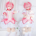 Puella Magi Madoka Magica Kaname Madoka Cosplay Costume