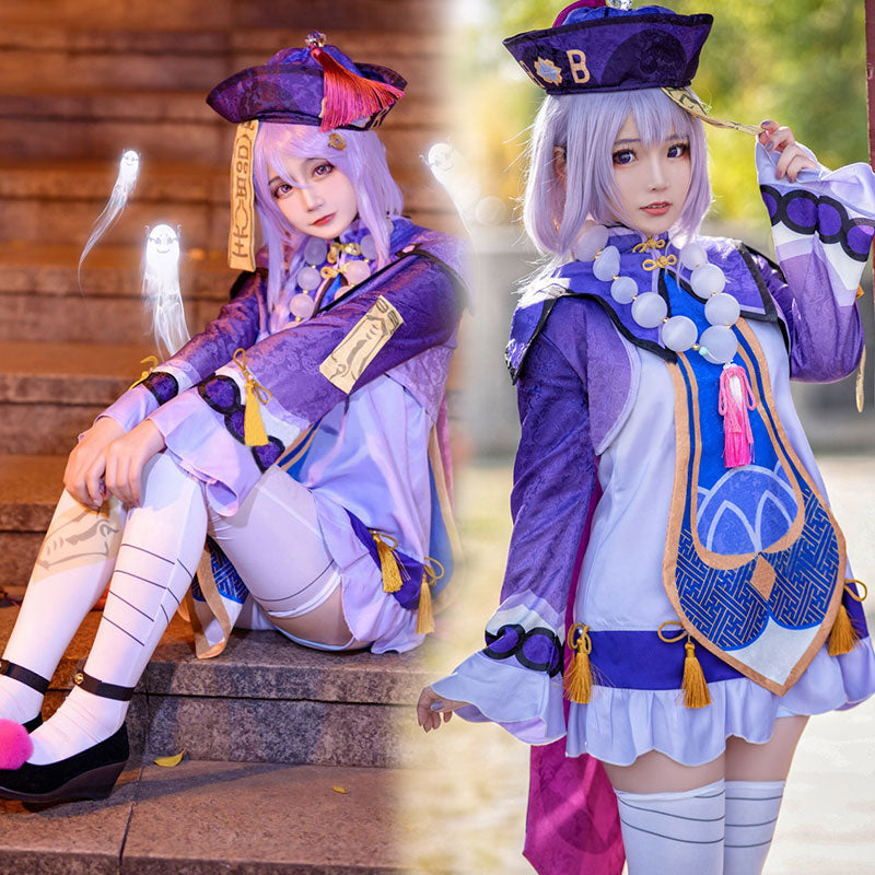 Qiqi from Genshin Impact Halloween Cosplay Costume