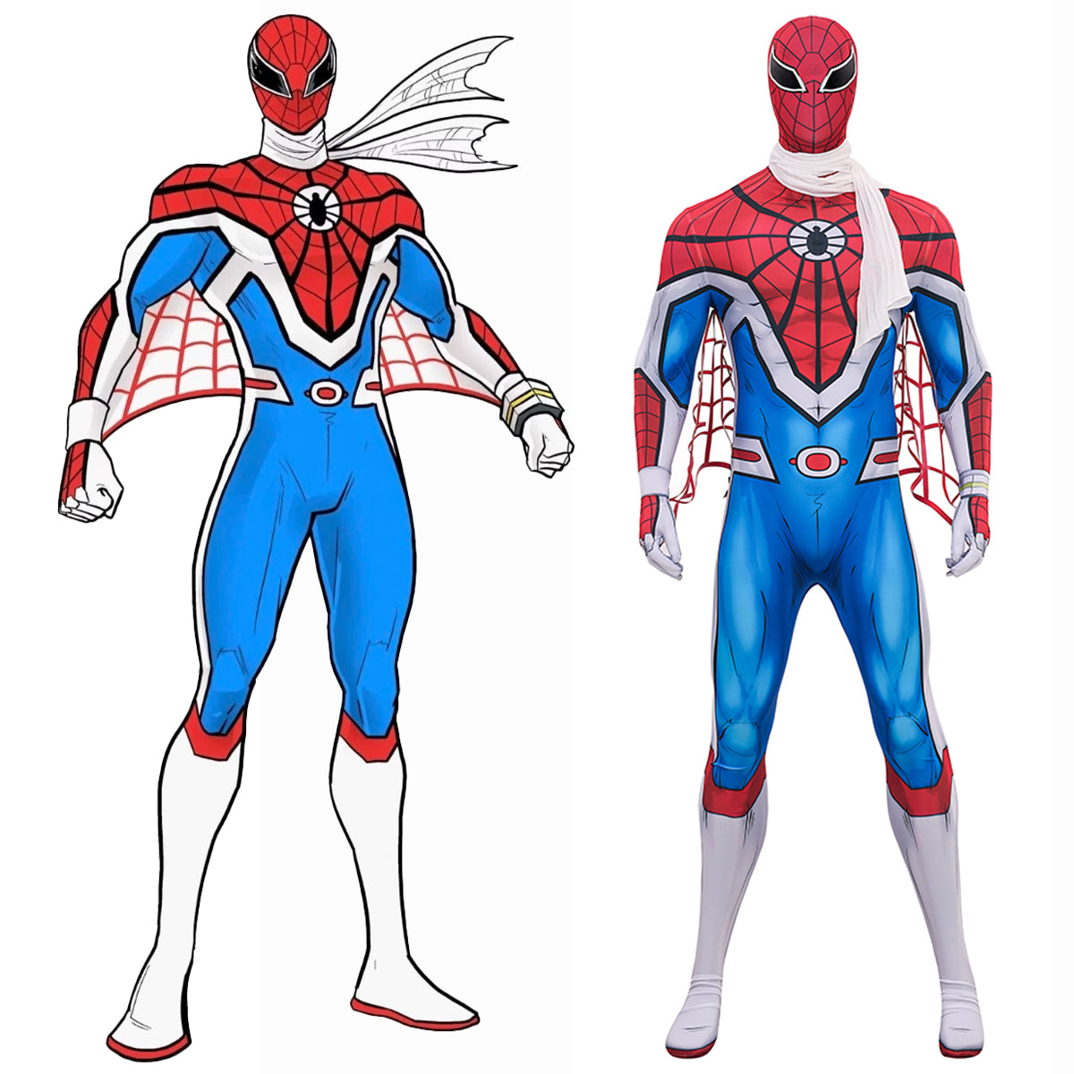 Spider-Verse vs Venomverse Hero Cosplay Costume