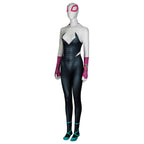Across the Spider-Verse Gwen Stacy Cosplay Jumpsuit and Mask