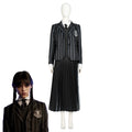 Wednesday Addams School Uniform Cosplay Costume