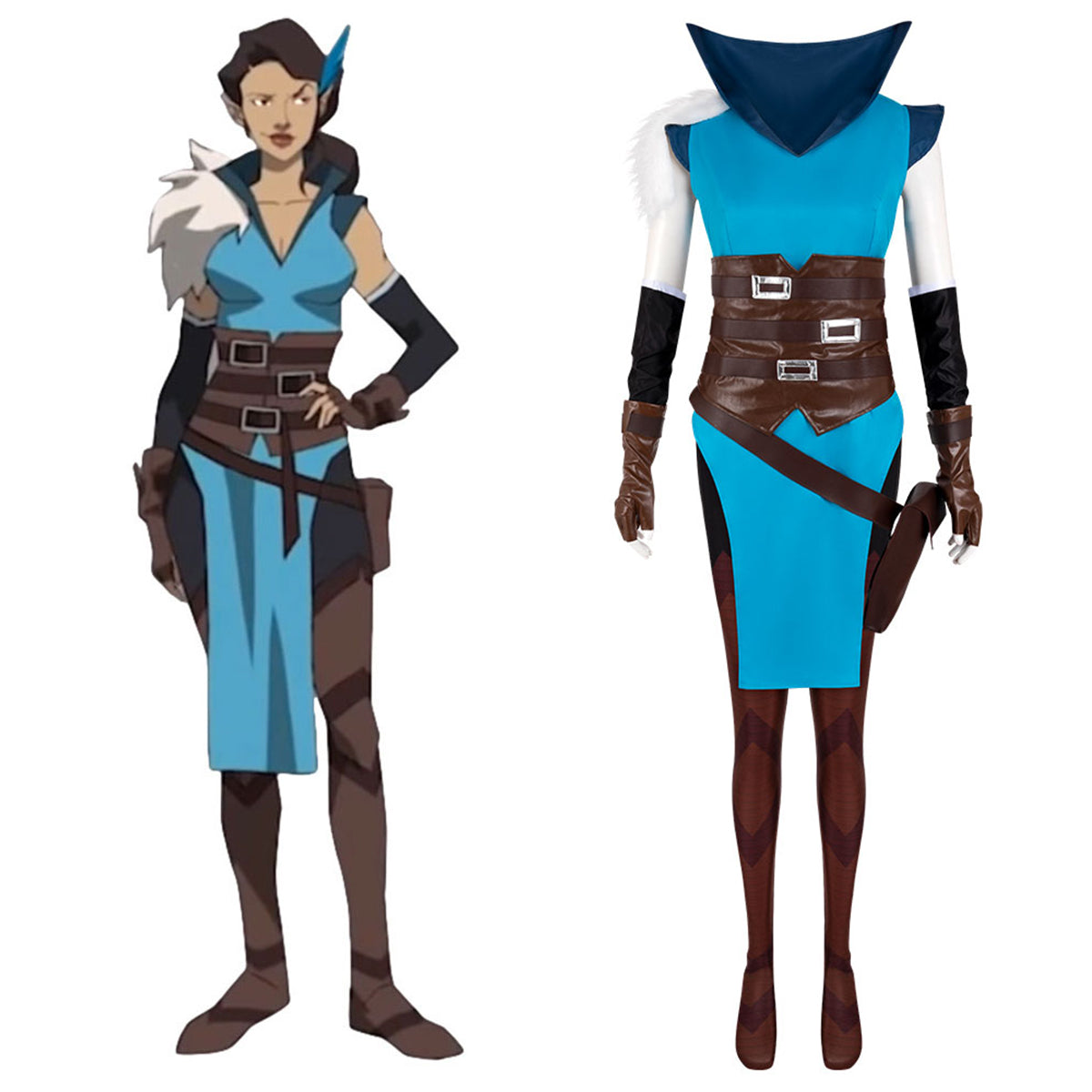 The Legend of Vox Machina Vex'ahlia Cosplay Costume