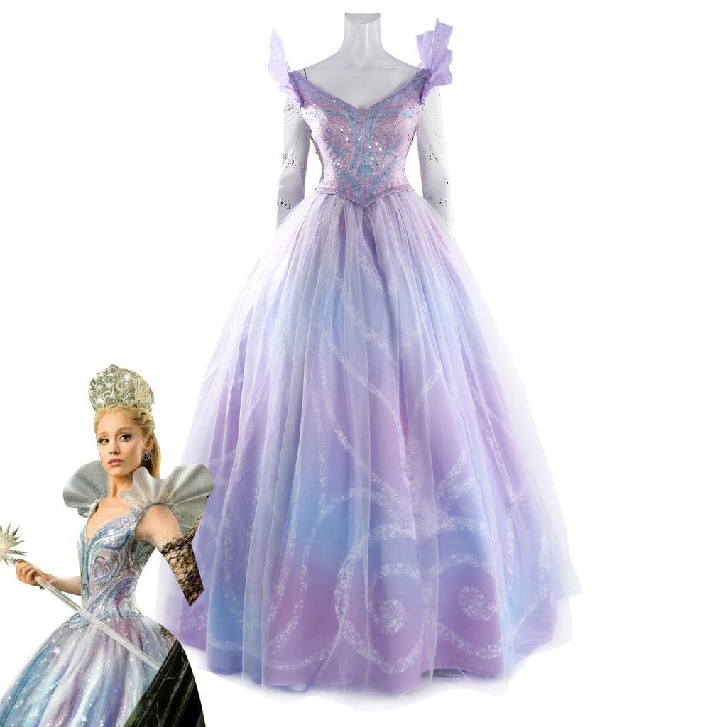 Wicked: For Good Glinda Cosplay Costume