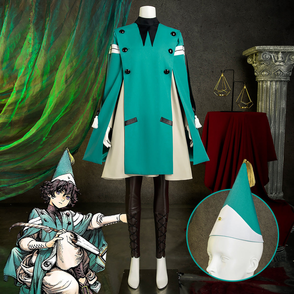 Witch Hat Atelier Agott Cosplay Costume