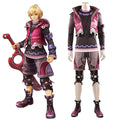 Xenoblade Chronicles: Definitive Edition Shulk Purple Cosplay Costume
