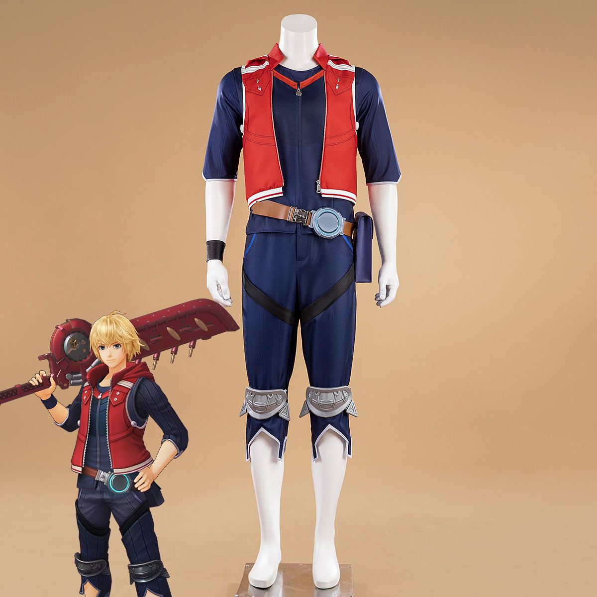 Xenoblade Chronicles: Future Connected Shulk Cosplay Costume