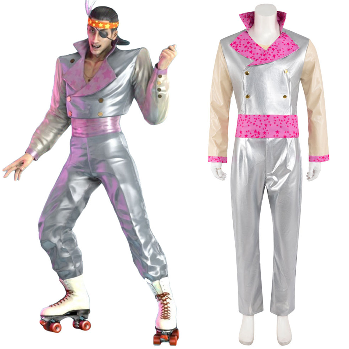 Yakuza 0 Goro Majima Cosplay Costume