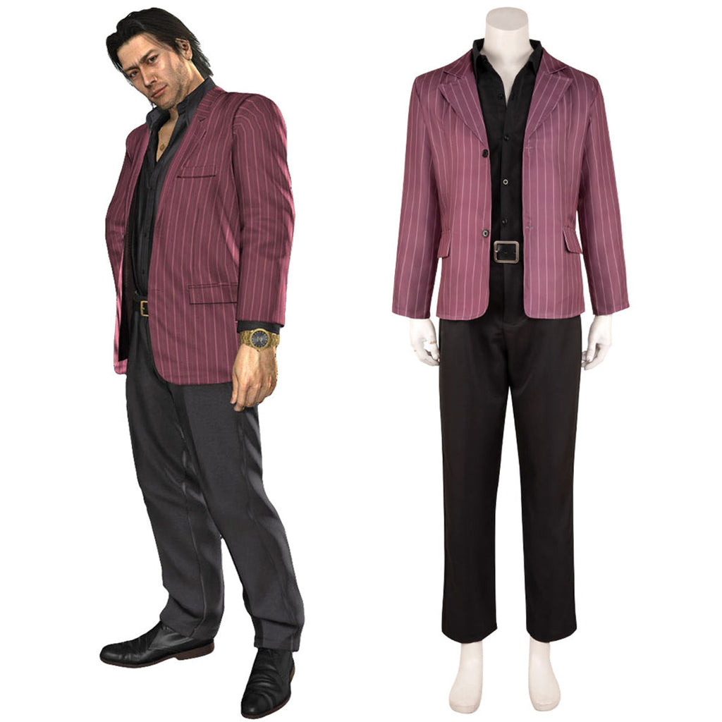 Yakuza Shun Akiyama Cosplay Costume