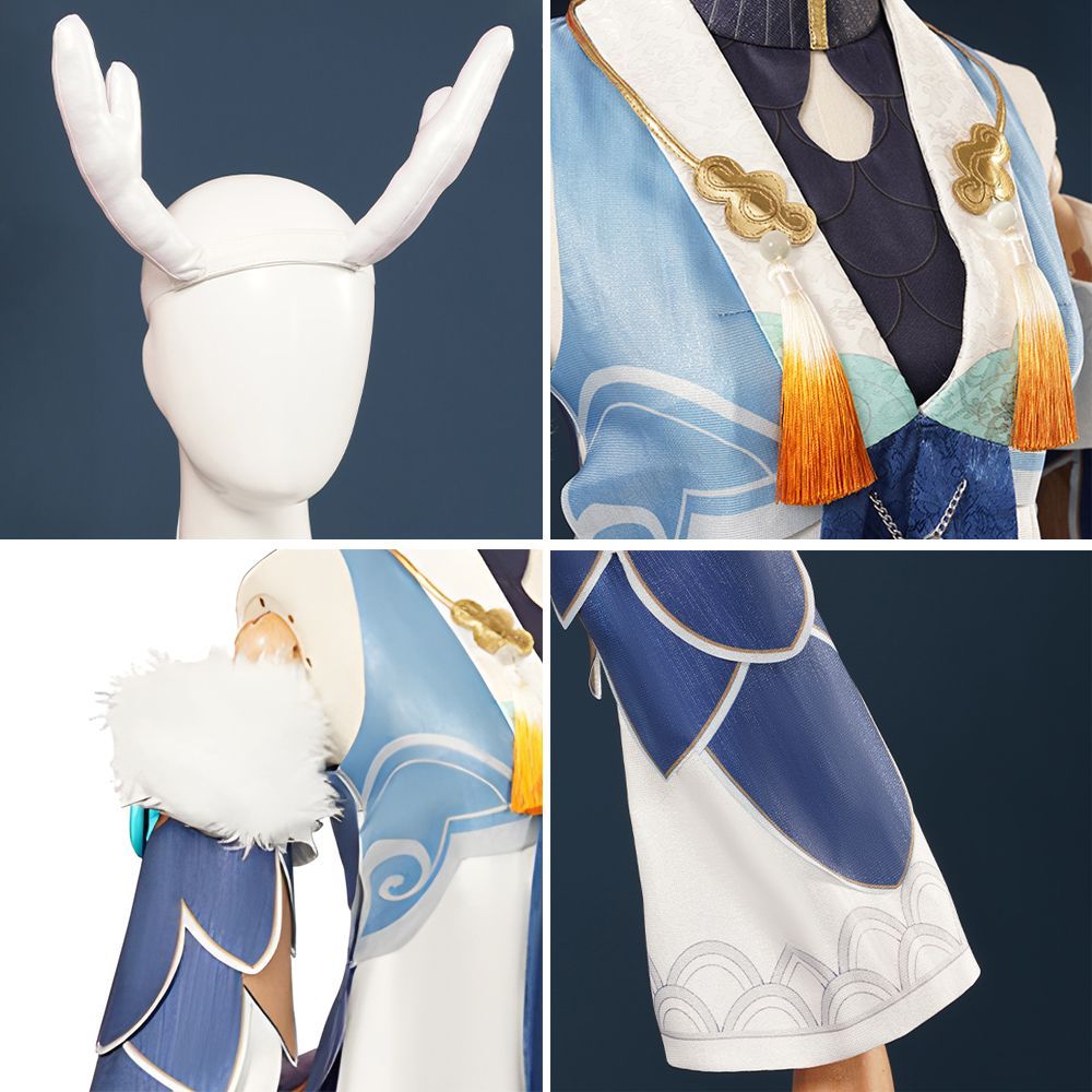 Honkai: Star Rail Bailu Cosplay Costume