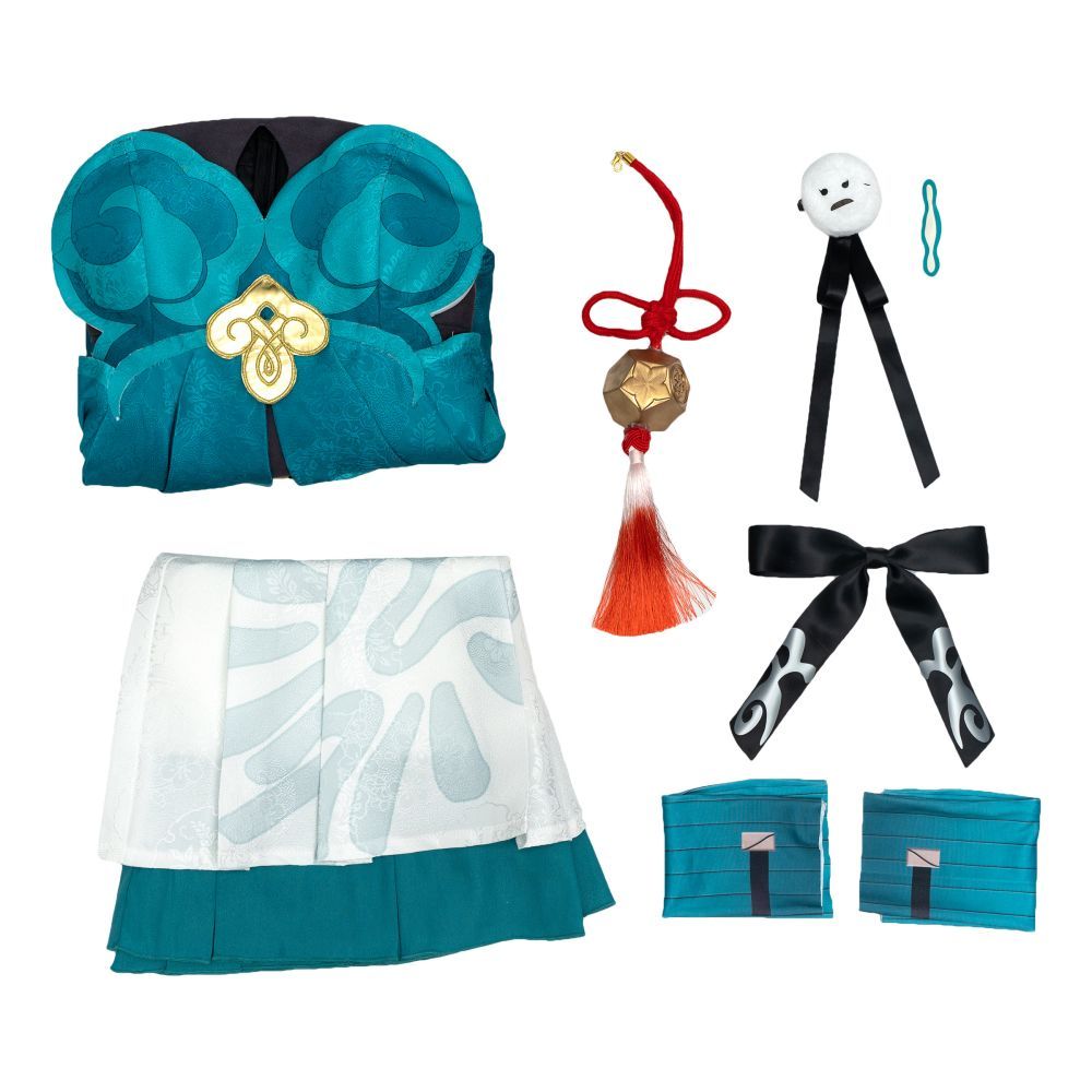 Honkai: Star Rail Qingque Cosplay Costume