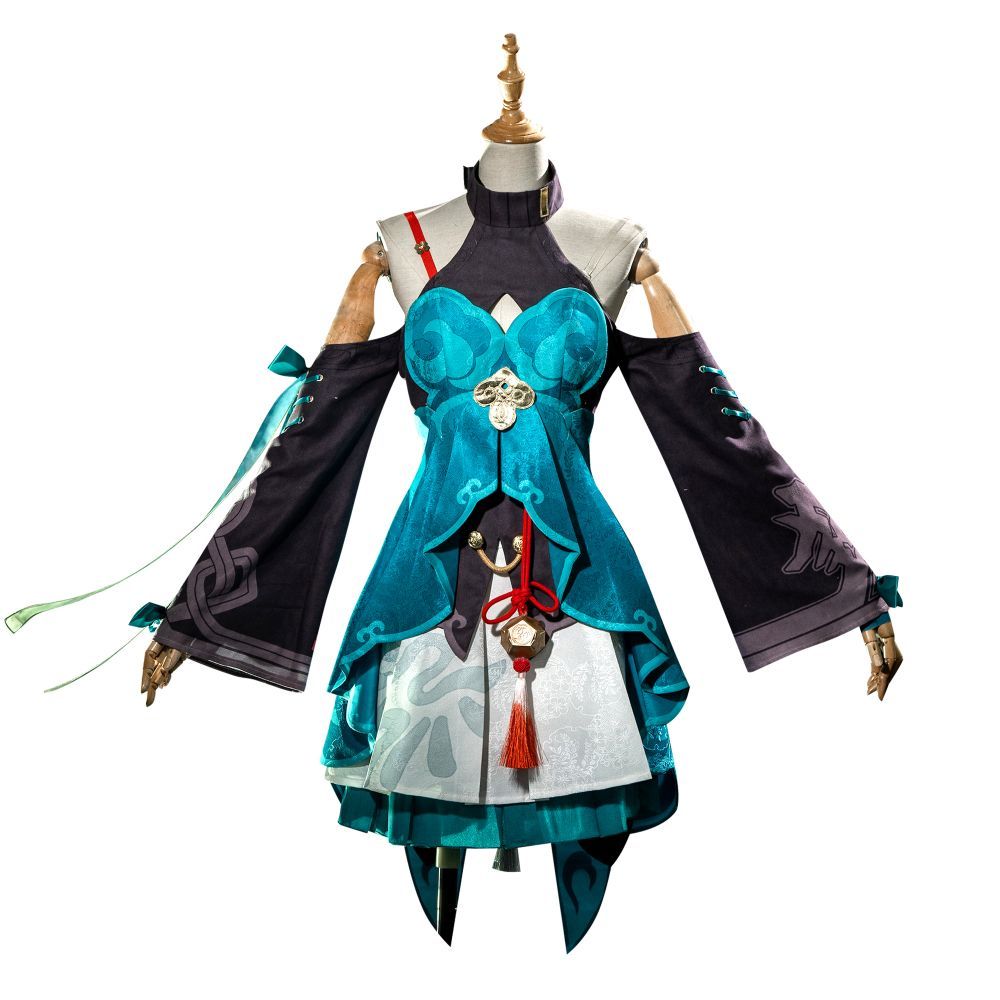Honkai: Star Rail Qingque Cosplay Costume