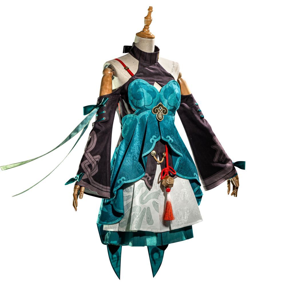 Honkai: Star Rail Qingque Cosplay Costume